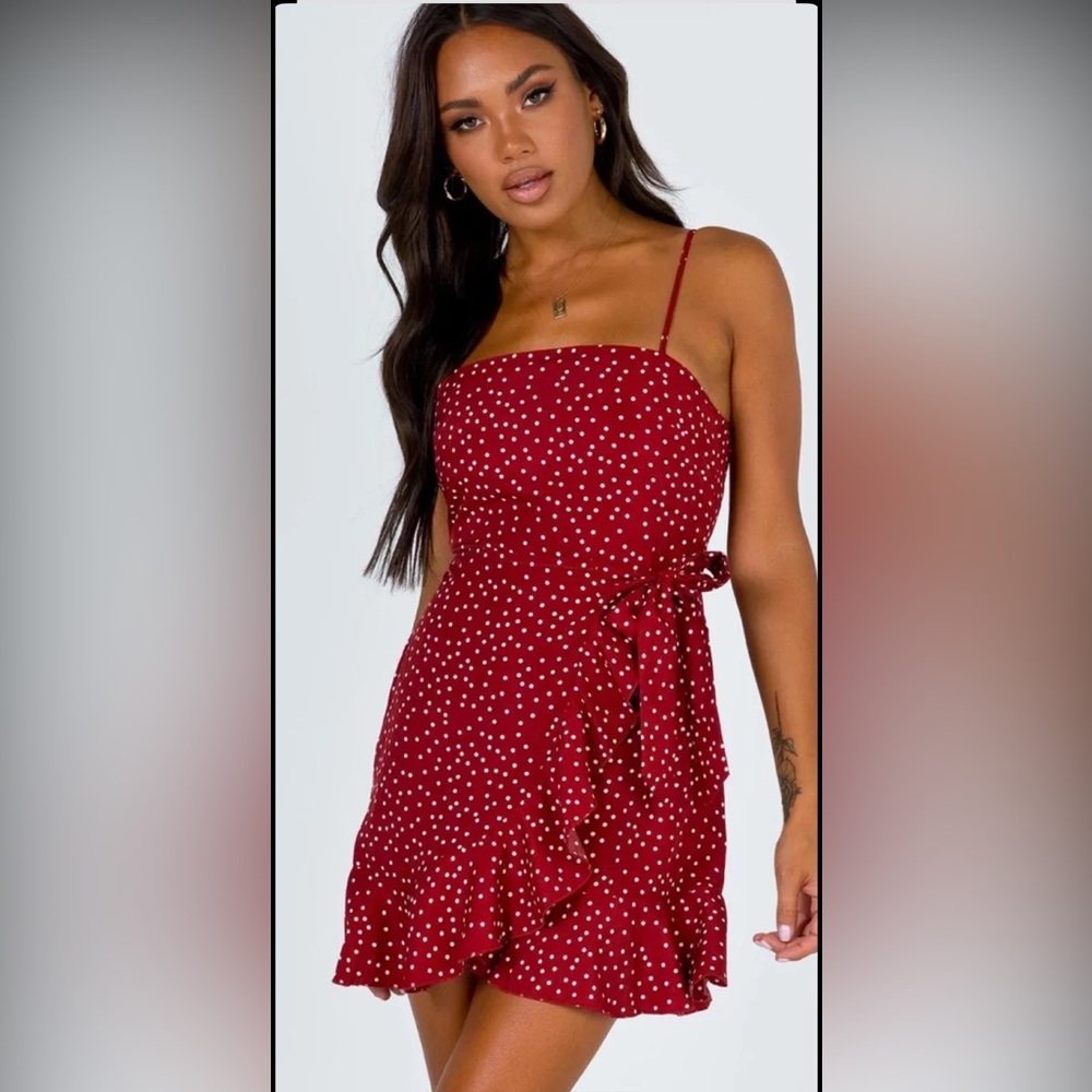Princess Polly Caesura Mini Dress
Red Wine XS